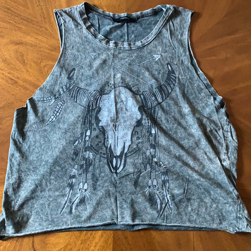 F21 CROP TEE